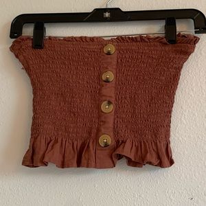 Brown tube top offers are accepted💕